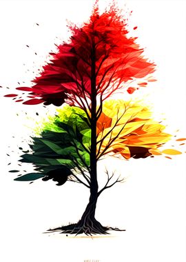 Colorful Tree