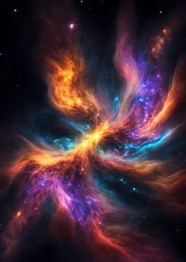 Colorful galaxy