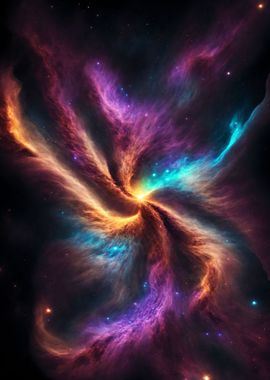 Colorful galaxy