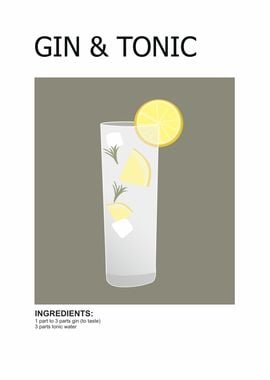 gin and tonic