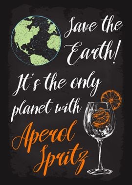 Save Earth Aperol Spritz