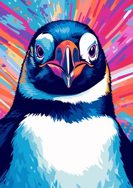 Penguin Animal Pop Art