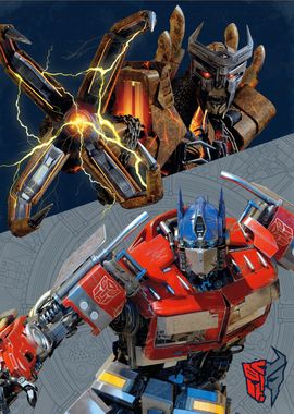 Optimus Prime vs. Scourge