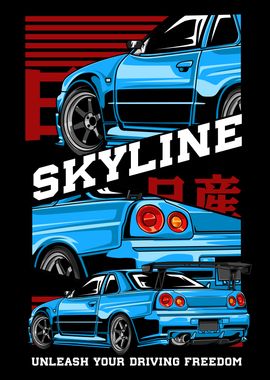 Sky Line Sport Car