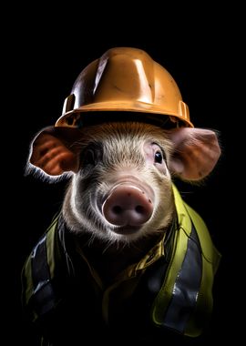 Builder Pig