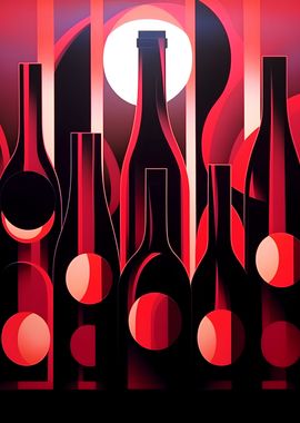 Luminous Wine Delight