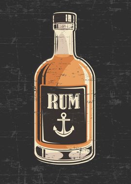 Rum Bottle