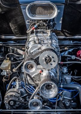 Muscle Car Engine