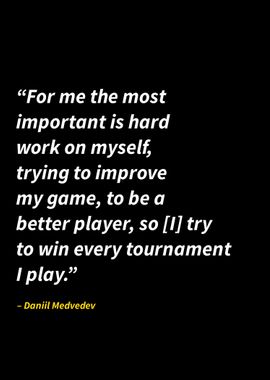 Daniil Medvedev quotes 