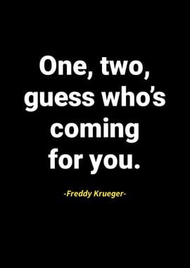 Freddy Krueger Quotes 