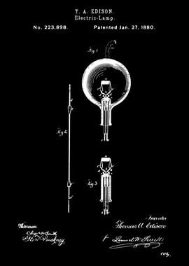 1880 Electric Lamp