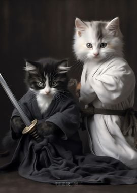 Samurai Cat