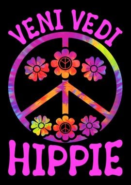 Funny Hippie Peace Love