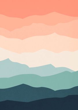 Minimalist mountains 2