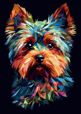 Yorkshier Terrier Abstract