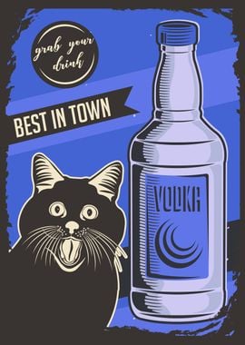 Cat Vodka Meme