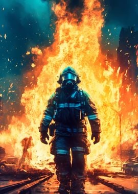 Firefighter Fire