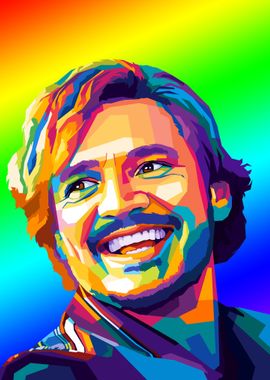 Pedro Pascal Meme Pop Art