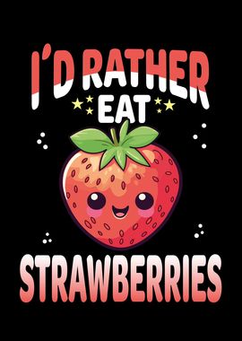 Strawberries Kawaii