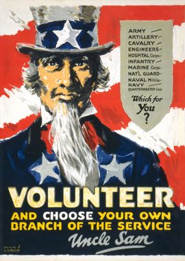 Uncle Sam 1917 poster 