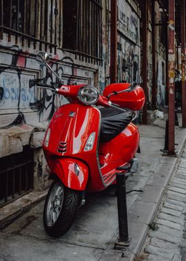 Vespa Scooter 02