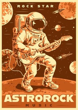 AstroRock astronaut space