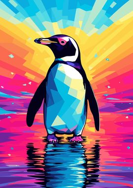 Penguin Animal Pop Art