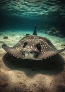 Majestic stingray