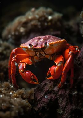 Colorful crab