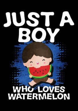 Just A Boy Watermelon