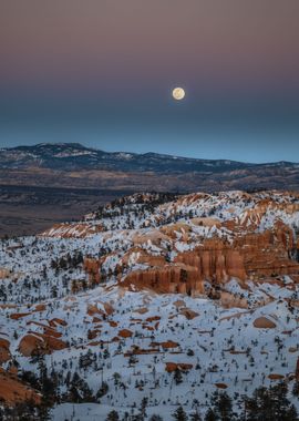 Moonlight at Bryce