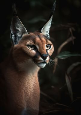 Majestic caracal