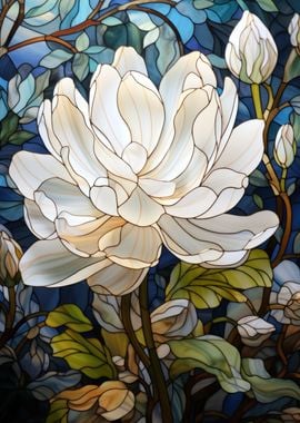 Radiant White Lotus