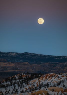 Moonlight at Bryce