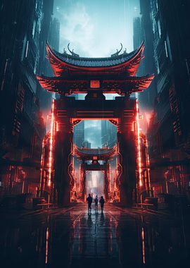 Cyberpunk Gate