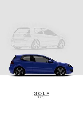 2006 VW Golf GTI MK5 Blue