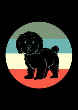 Goldendoodle Retro