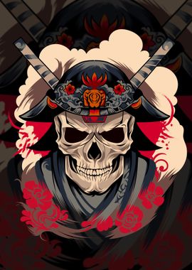 Japanese skulls artwork il