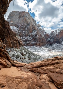 Zion in the Winter