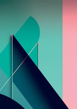 Abstract Colorful Shapes