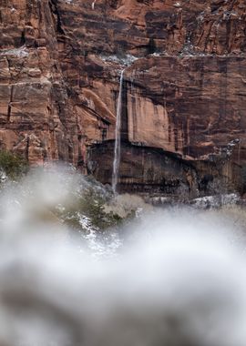 Waterfall in Zion