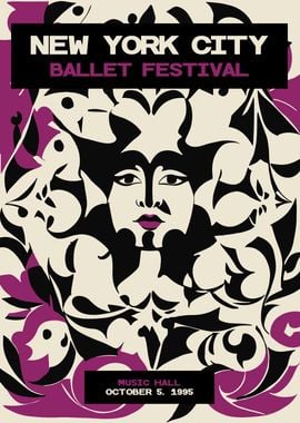 NYC Ballet Festival Poster