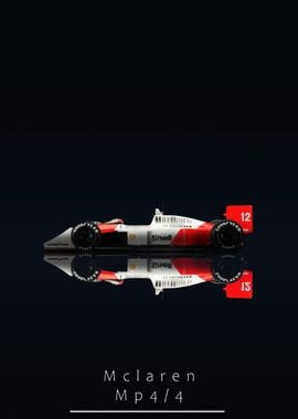 Mclaren Mp4 4 F1 Car 