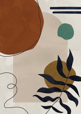 Leaves and Abstract Shapes