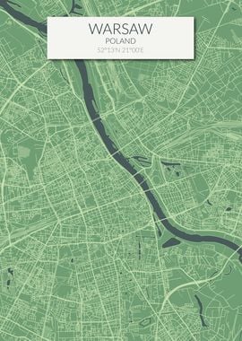 Warsaw Green Map