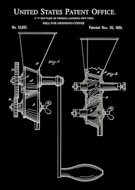 1855 COFFEE MILL