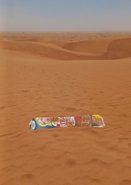 desert sand skateboard