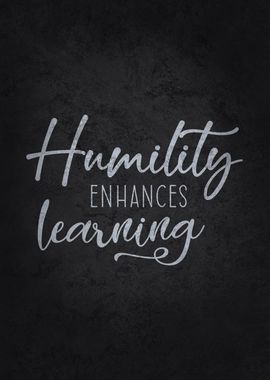 Humility Enhances Learning