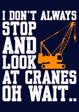 Funny Crane Operator