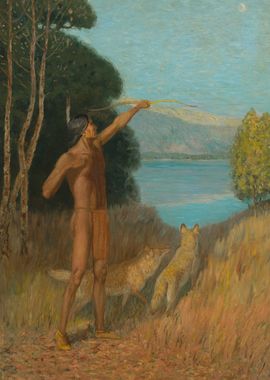 Indian Shooting An Arrow